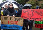 Let Dianne Ngoza  Stay Protest Dallas Court Salford